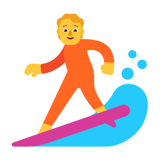 Surfer on Microsoft Fluent