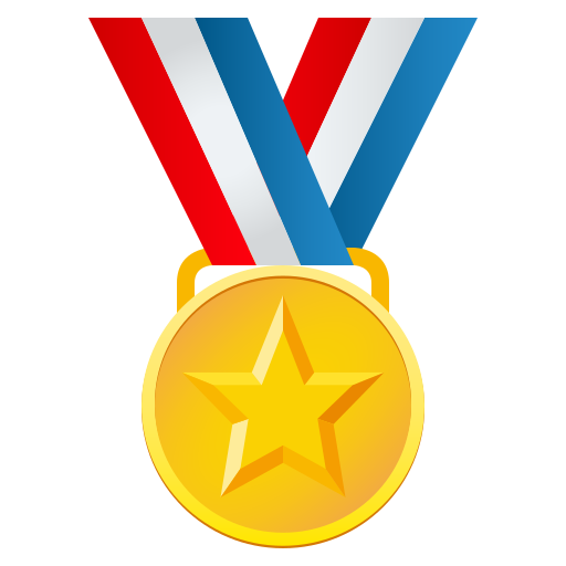 Sports Medal on JoyPixels