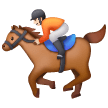 Horse Racing: Light Skin Tone on Samsung