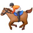Horse Racing: Medium Skin Tone on Samsung