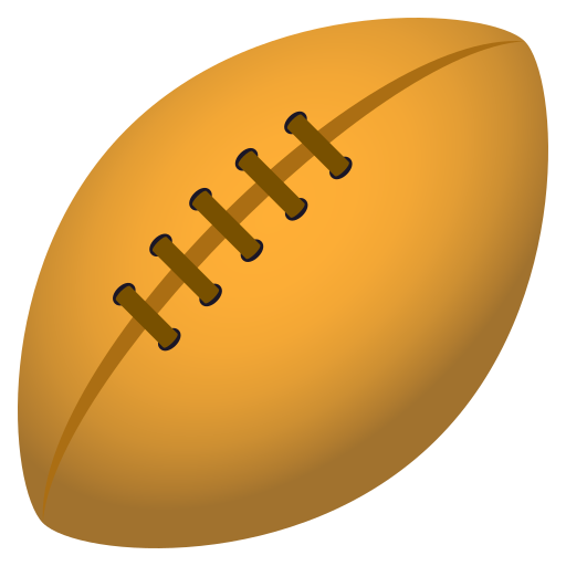 Rugby Football on JoyPixels