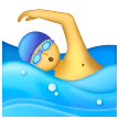 Man Swimming on Samsung
