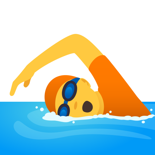 Swimmer on JoyPixels