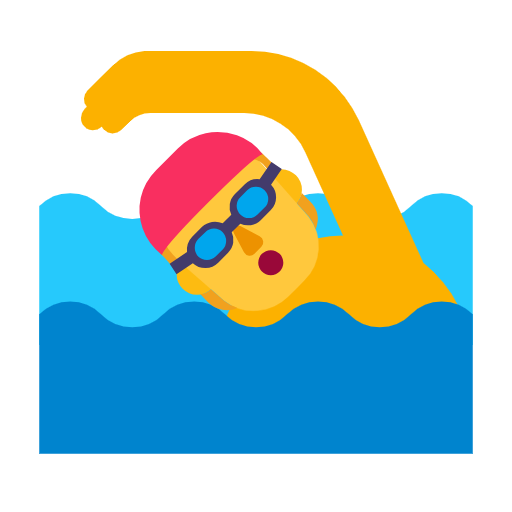 Swimmer on Microsoft Fluent