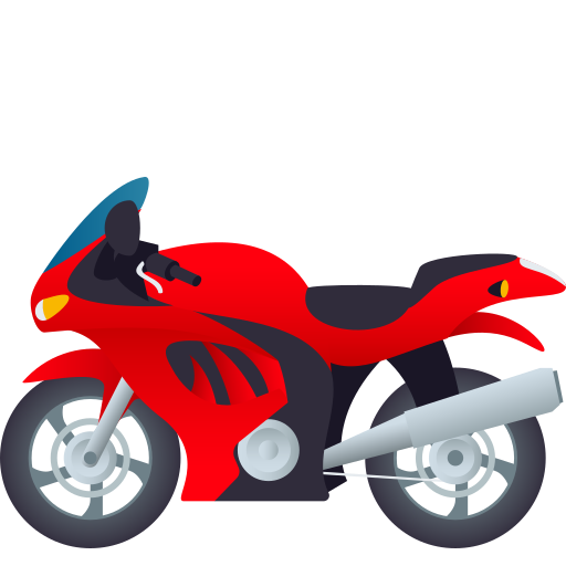 Motorcycle on JoyPixels