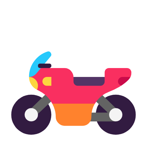 Motorcycle on Microsoft Fluent