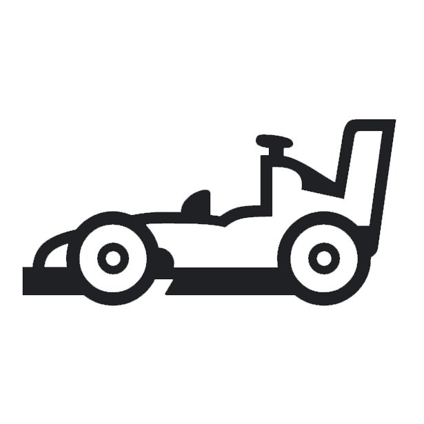Racing Car on Noto Emoji
