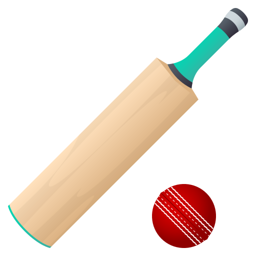 Cricket Bat And Ball on JoyPixels