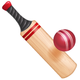Cricket Bat And Ball on WhatsApp
