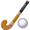 Field Hockey Stick And Ball on Samsung