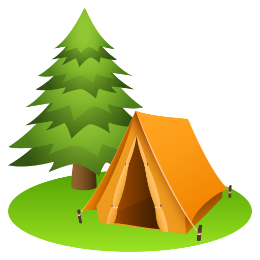 Camping on JoyPixels