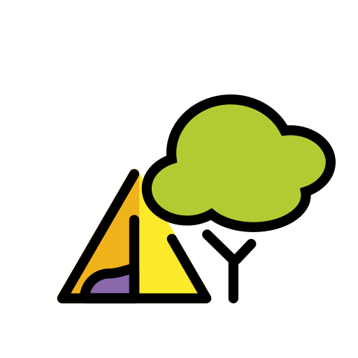 Camping on OpenMoji