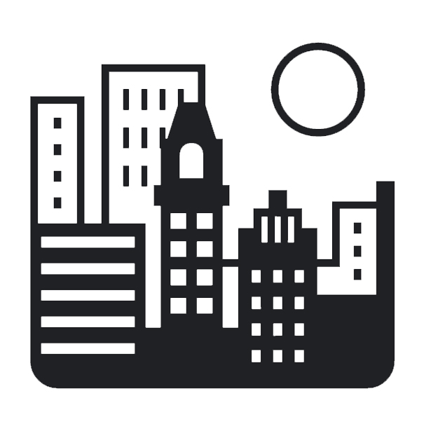 Cityscape on Noto Emoji