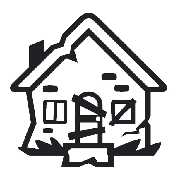 Derelict House on Noto Emoji
