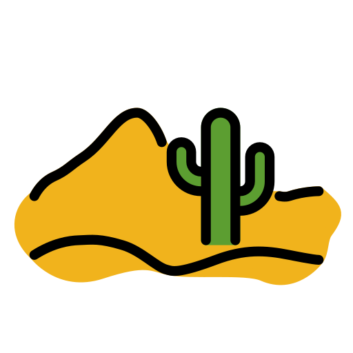 Desert on OpenMoji
