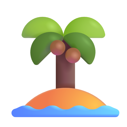 Desert Island on Microsoft 3D