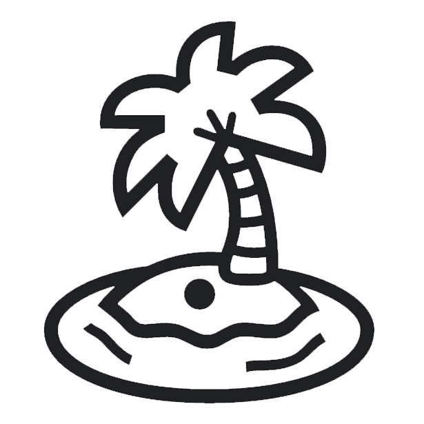 Desert Island on Noto Emoji