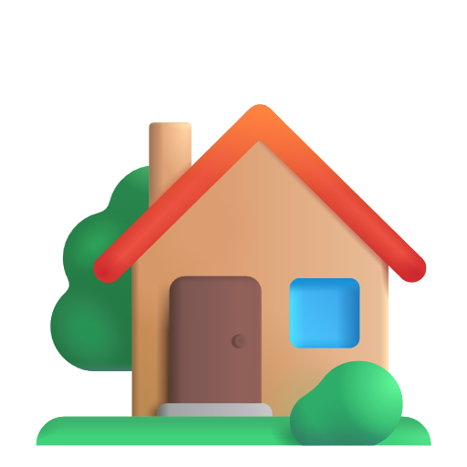 House With Garden on Microsoft 3D
