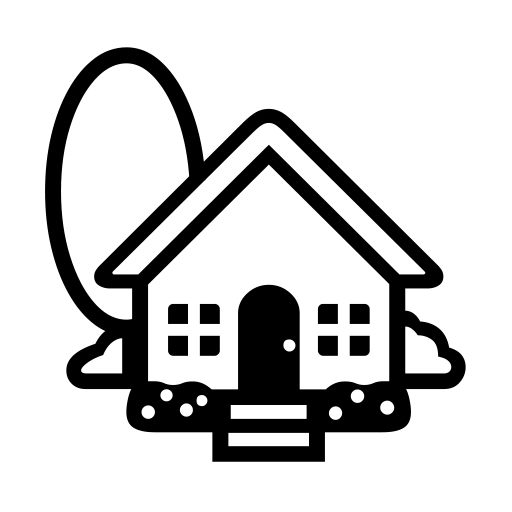 House With Garden on Noto Emoji