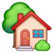 House With Garden on Samsung