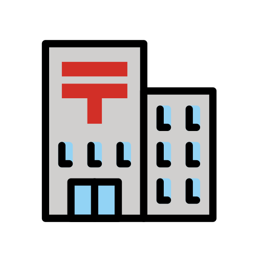 Japanese Post Office on OpenMoji