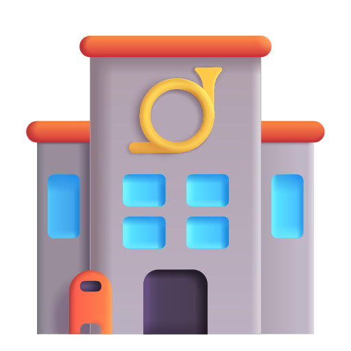 European Post Office on Microsoft 3D