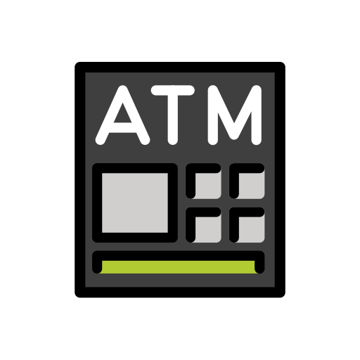 Automated Teller Machine on OpenMoji