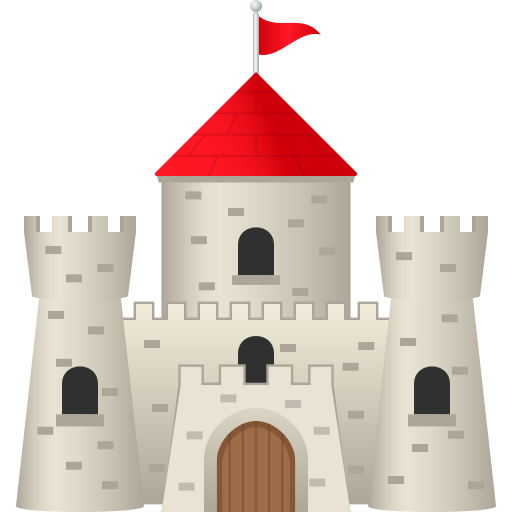 European Castle on JoyPixels