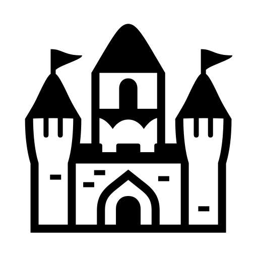 European Castle on Noto Emoji