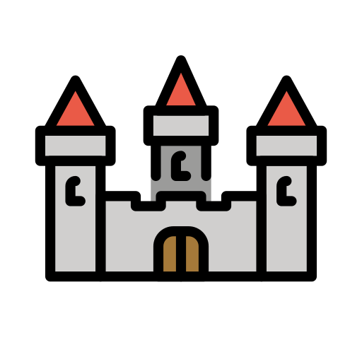 European Castle on OpenMoji