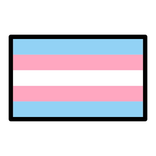 Transgender Flag on OpenMoji