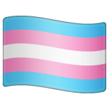 Transgender Flag on WhatsApp