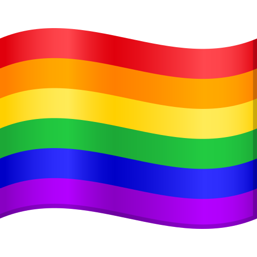 Rainbow Flag on JoyPixels