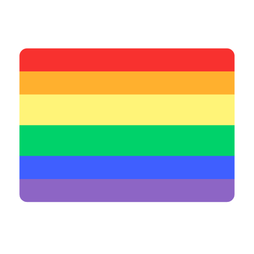 Rainbow Flag on Microsoft Fluent