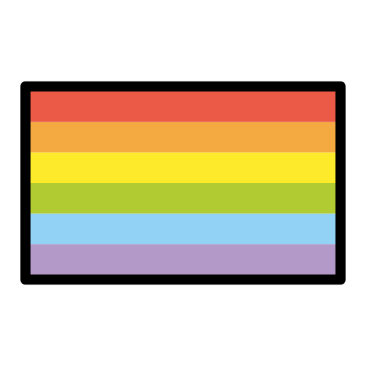 Rainbow Flag on OpenMoji