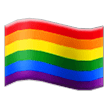 Rainbow Flag on Samsung