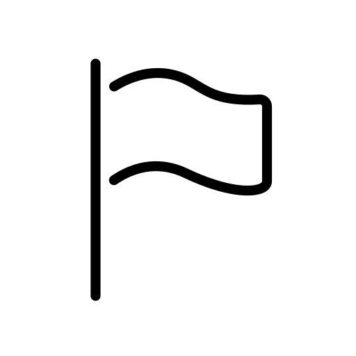White Flag on OpenMoji