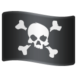 Pirate Flag on WhatsApp