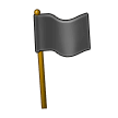 Waving Black Flag on Samsung