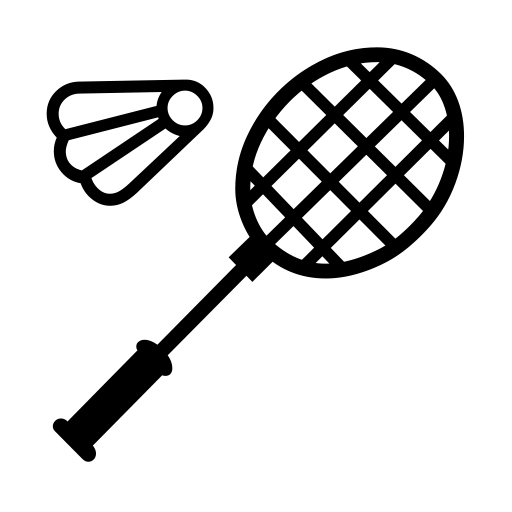 Badminton Racquet And Shuttlecock on Noto Emoji