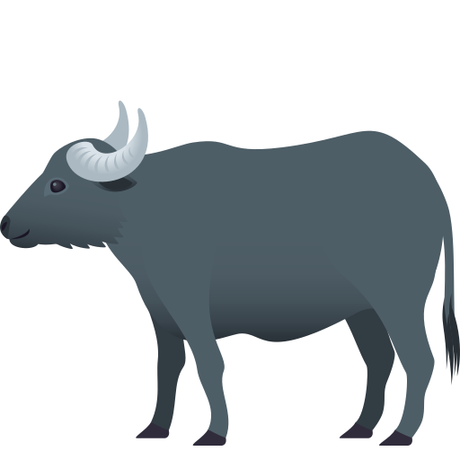 Water Buffalo on JoyPixels