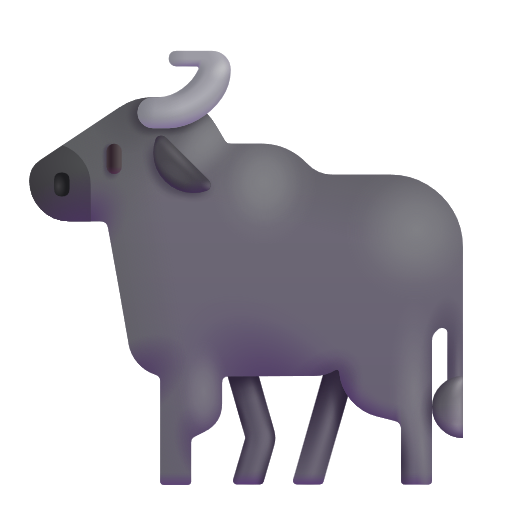 Water Buffalo on Microsoft 3D