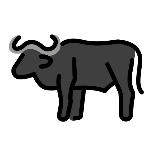 Water Buffalo on OpenMoji