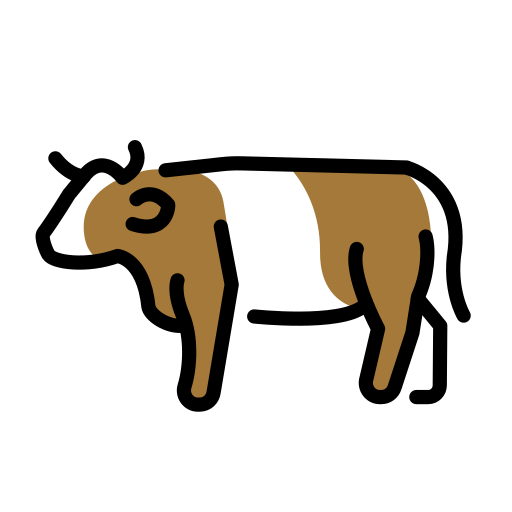 Cow on OpenMoji