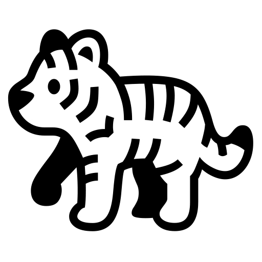 Tiger on Noto Emoji