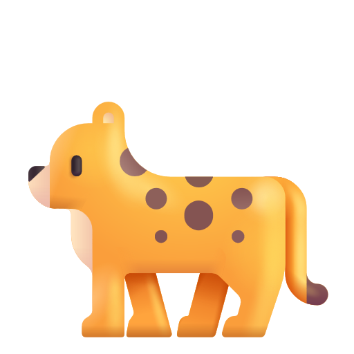 Leopard on Microsoft 3D