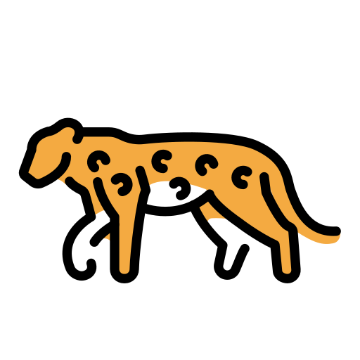 Leopard on OpenMoji