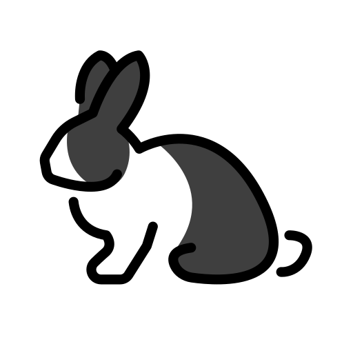 Rabbit on OpenMoji