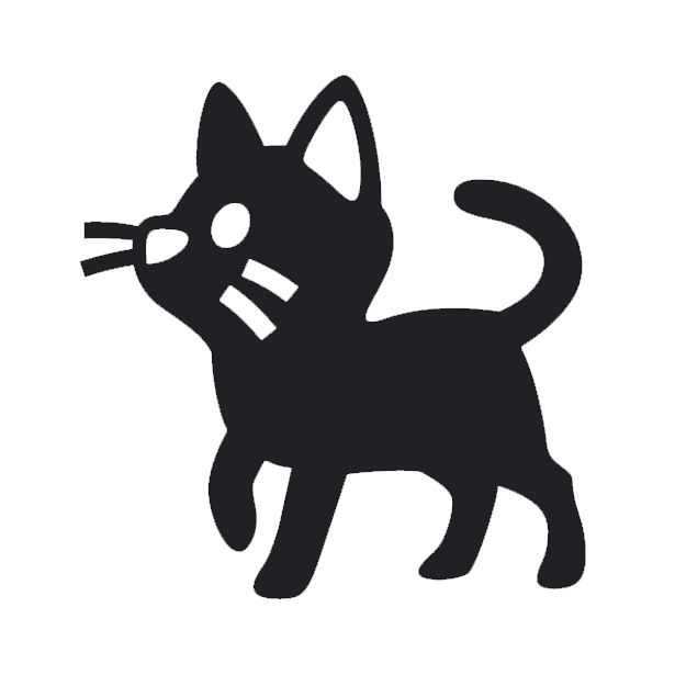 Black Cat on Noto Emoji
