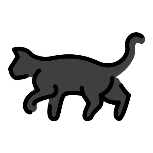 Black Cat on OpenMoji